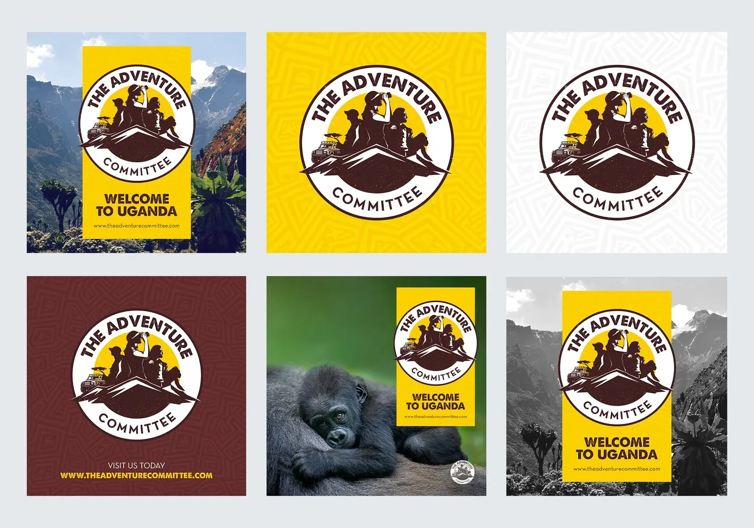 The Adventure Committee brand work